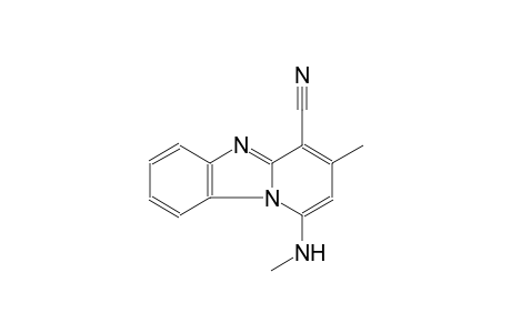 3-methyl-1-(methylamino)pyrido[1,2-a]benzimidazole-4-carbonitrile