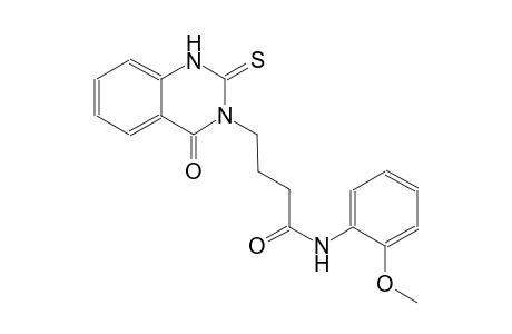 3-quinazolinebutanamide, 1,2,3,4-tetrahydro-N-(2-methoxyphenyl)-4-oxo-2-thioxo-