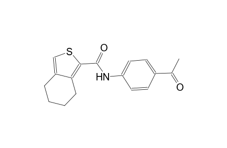 benzo[c]thiophene-1-carboxamide, N-(4-acetylphenyl)-4,5,6,7-tetrahydro-