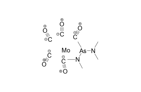 Molybdenum N-[dimethylamino(methyl)arsanyl]-N-methyl-methanamine pentacarbonyl