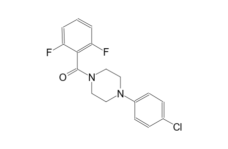 piperazine, 1-(4-chlorophenyl)-4-(2,6-difluorobenzoyl)-