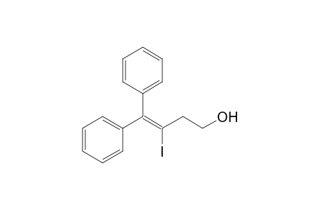3-Iodo-4,4-diphenylbut-3-en-1-ol
