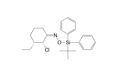 (Z)-[tert-butyl(diphenyl)silyl]oxy-[(2R,3R)-2-chloro-3-ethyl-cyclohexylidene]amine