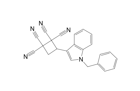 1,1,2,2-Cyclobutanetetracarbonitrile, 3-[1-(phenylmethyl)-1H-indol-3-yl]-