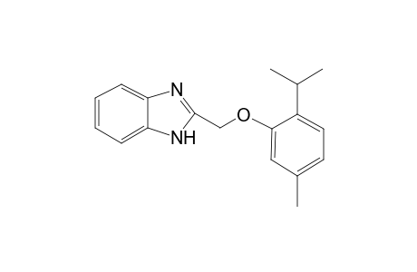 1H-Benzoimidazole, 2-(2-isopropyl-5-methylphenoxymethyl)-