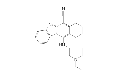 11-{[2-(diethylamino)ethyl]amino}-7,8,9,10-tetrahydrobenzimidazo[1,2-b]isoquinoline-6-carbonitrile