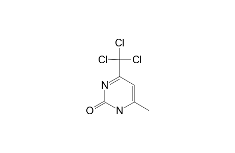 4-TRICHLOROMETHYL-6-METHYL-PYRIMIDIN-2-ONE