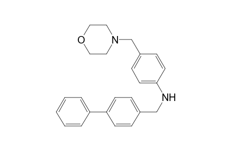 4'-Biphenylmethyl-(4-morpholin-4-ylmethylphenyl)amine