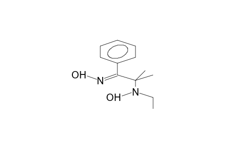 1-PHENYL-1-HYDROXYIMINO-2-METHYL-2-(N-HYDROXY-N-ETHYLAMINO)PROPANE
