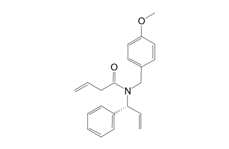 (-)-N-(4-METHOXYBENZYL)-N-[(1R)-1-PHENYLPROP-2-EN-1-YL]-BUT-3-ENAMIDE