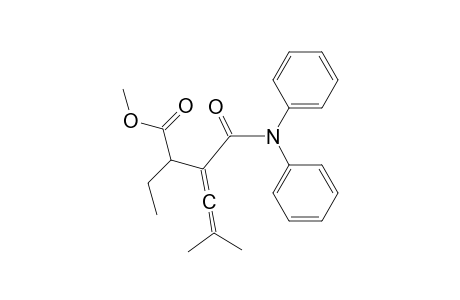 Methyl 3-(diphenylcarbamoyl)-2-ethyl-5-methyl-3,4-hexadienecarboxylate