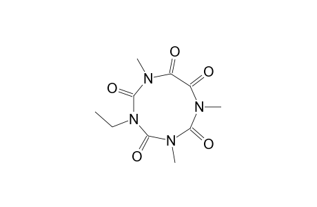 5-ETHYLOCTAHYDRO-1,3,7-TRIMETHYL-1H-1,3,5,7-TETRAZONINE-2,4,6,8,9-PENTONE