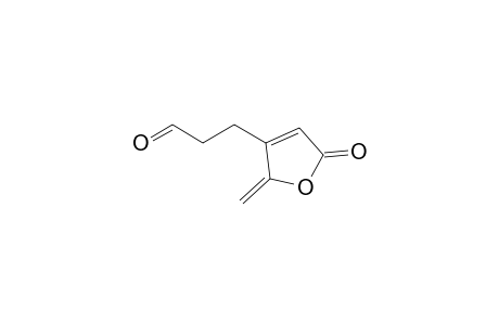3-(2-Methylene-5-oxo-3-furanyl)propanal