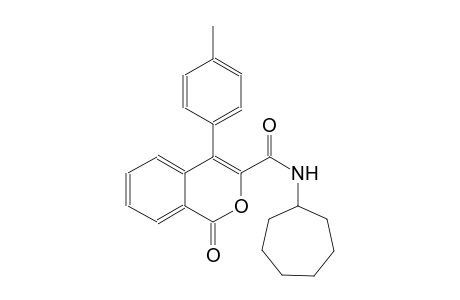 1H-2-benzopyran-3-carboxamide, N-cycloheptyl-4-(4-methylphenyl)-1-oxo-