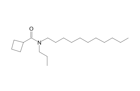 Cyclobutanecarboxamide, N-propyl-N-undecyl-