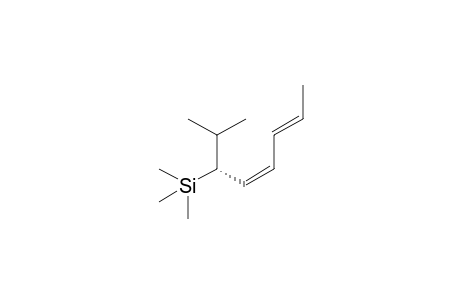 (4Z,6E,3R)-Trimethyl(2-methylocta-4,6-dien-3-yl)silane