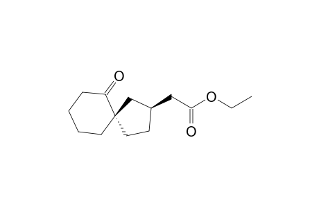 Ethyl [(2S,5S)-6-Oxospiro[4,5]decan-2-yl]acetate