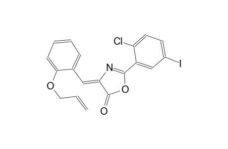 (4Z)-4-[2-(allyloxy)benzylidene]-2-(2-chloro-5-iodophenyl)-1,3-oxazol-5(4H)-one