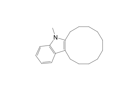5H-Cyclododec[b]indole, 6,7,8,9,10,11,12,13,14,15-decahydro-5-methyl-