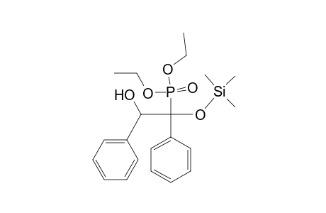 Diethyl 2-hydroxy-1-(trimethylsiloxy)-1,2-diphenylethanephosphonate