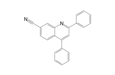 2,4-Diphenyl-7-quinolinecarbonitrile