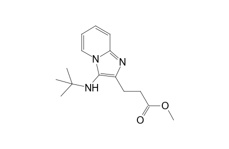 Methyl 3-(3-tert-Butylaminoimidazo[1,2-a]pyrodin-2-yl)propanoate