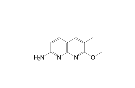 1,8-Naphthyridin-2-amine, 7-methoxy-5,6-dimethyl-