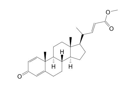 Methyl 3-oxochola-4,22-dien-24-oate