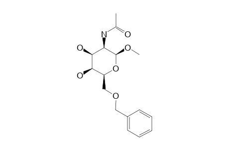 METHYL-2-ACETAMIDO-6-O-BENZYL-2-DEOXY-BETA-D-TALOPYRANOSIDE