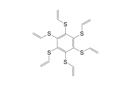 1,2,3,4,5,6-hexakis(ethenylsulfanyl)benzene