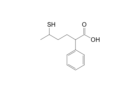 5-Mercapto-2-phenylhexanoic acid