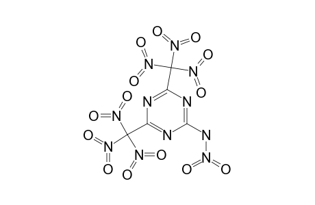 2-NITROAMINO-4,6-BIS-(TRINITROMETHYL)-1,3,5-TRIAZINE