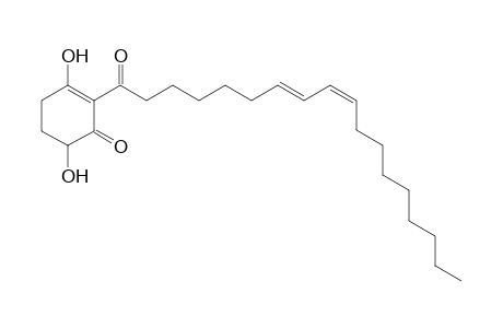 3,6-dihydroxy-2-(7E,9Z)-octadeca-7,9-dienoylcyclohex-2-enone