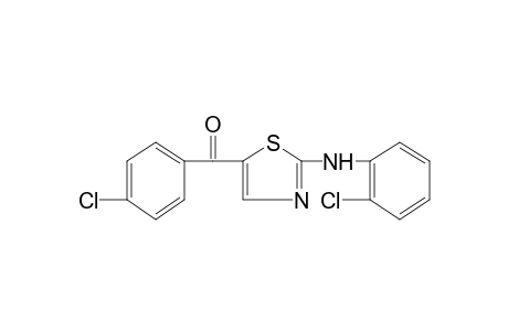 2-(o-CHLOROANILINO)-5-THIAZOLYL p-CHLOROPHENYL KETONE