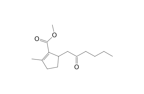 Methyl 2-methyl-5-[2'-oxohexyl]cyclopent-1-enecarboxylate