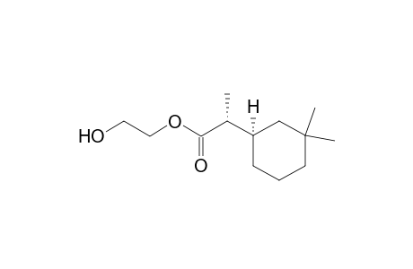 (1R,2R)-2-Hydroxyethyl 2-(3,3-dimethylcyclohexyl)propanoate