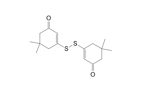 3-[(3-keto-5,5-dimethyl-cyclohexen-1-yl)disulfanyl]-5,5-dimethyl-cyclohex-2-en-1-one
