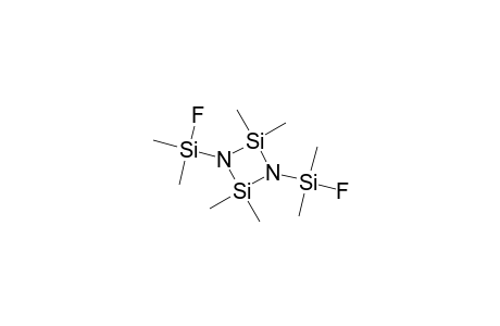 1,3-Bis(fluorodimethylsilyl)-2,2,4,4-tetramethyl-1,3-diaza-2,4-disilacyclobutane