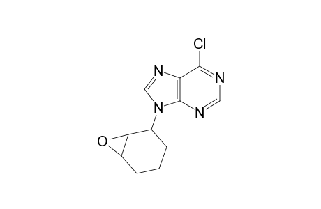 6-chloro-9-(7-oxabicyclo[4.1.0]heptan-2-yl)purine