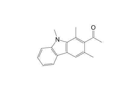 Ethanone, 1-(1,3,9-trimethyl-9H-carbazol-2-yl)-