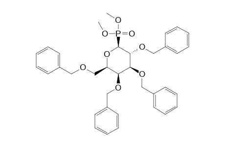 2,3,4,6-TETRA-O-BENZYL-BETA-D-GALACTOPYRANOSYLPHOSPHONIC-ACID-DIMETHYLESTER