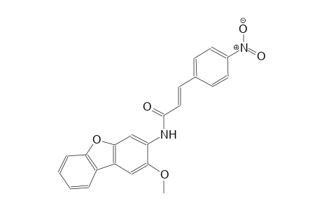 (2E)-N-(2-methoxydibenzo[b,d]furan-3-yl)-3-(4-nitrophenyl)-2-propenamide
