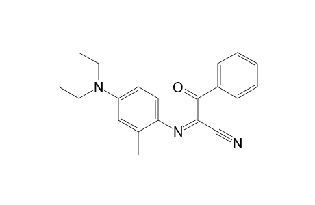 Benzenepropanenitrile, .alpha.-[[4-(diethylamino)-2-methylphenyl]imino]-.beta.-oxo-