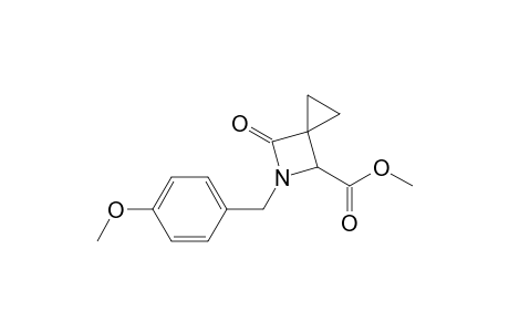5-[(4-methoxyphenyl)methyl]-6-oxo-5-azaspiro[2.3]hexane-4-carboxylic acid methyl ester