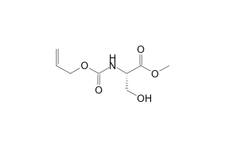 (S)-2-Allyloxycarbonylamino-3-hydroxy-propionic acid methyl ester