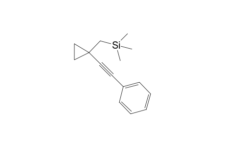 Trimethyl((1-(phenylethynyl)cyclopropyl)methyl)silane