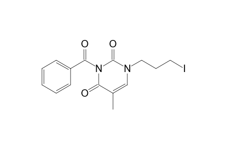 1-(3-iodanylpropyl)-5-methyl-3-(phenylcarbonyl)pyrimidine-2,4-dione
