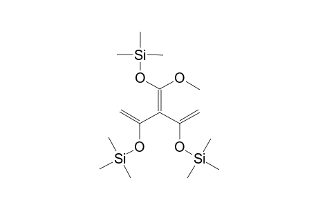 3-[Methoxy(trimethylsilyloxymethylene]-2,4-bis(trimethylsilyloxy)-1,4-pentadiene
