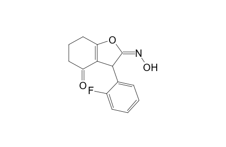 (E)-3-(2-Fluorophenyl)-2-(hydroxyimino)-2,3,6,7-tetrahydrobenzofuran-4(5H)-one