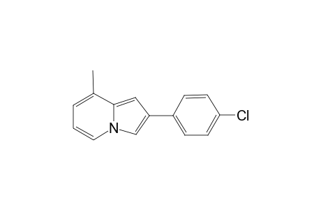 2-(4-Chlorophenyl)-8-methyl-indolizine